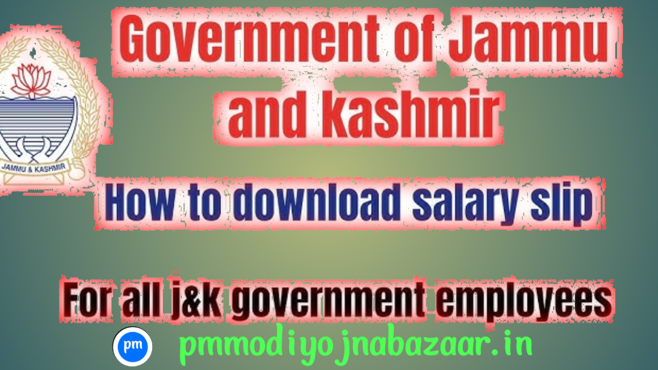 JKPAYSYS Salary Slip 2024 | Employee Pay system Jammu and Kashmir